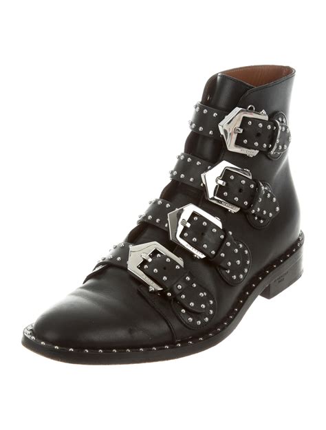 givenchy boots multicolor heel|givenchy elegant studded boots.